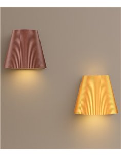 Aplique de pared Pika - Pedret Lighting - Lámpara sostenible de bioplástico impreso 3D