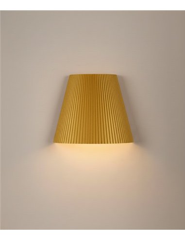 Aplique de pared Pika - Pedret Lighting - Lámpara sostenible de bioplástico impreso 3D