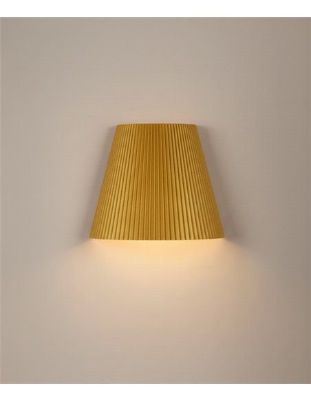 Aplique de pared Pika - Pedret Lighting - Lámpara sostenible de bioplástico impreso 3D