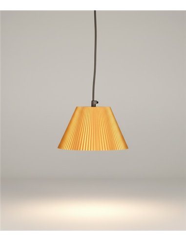 Aplique de pared Pika - Pedret Lighting - Lámpara sostenible de bioplástico impreso 3D