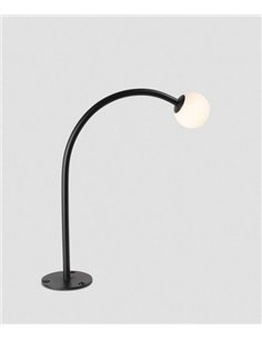 Baliza de exterior Cuca - Faro - Lámpara minimalista con pantalla esférica