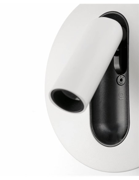 Aplique de pared Timit - Faro - Lámpara de lectura orientable