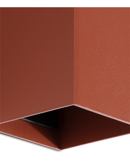 Aplique de pared Lune - Faro - Diseño rectangular, doble iluminación