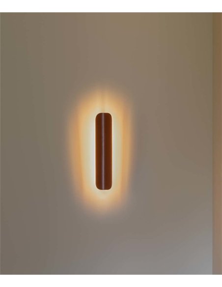 Aplique de pared Novo - Faro - Lámpara minimalista abatible en 3 posiciones