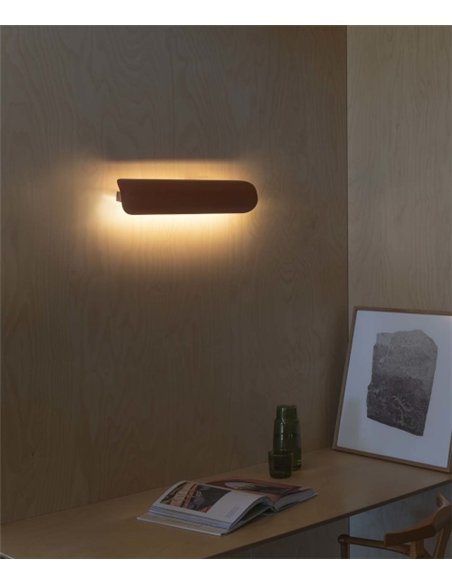 Aplique de pared Novo - Faro - Lámpara minimalista abatible en 3 posiciones