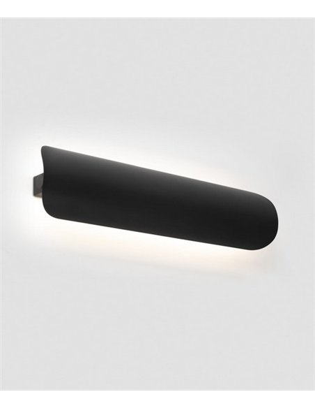 Aplique de pared Novo - Faro - Lámpara minimalista abatible en 3 posiciones