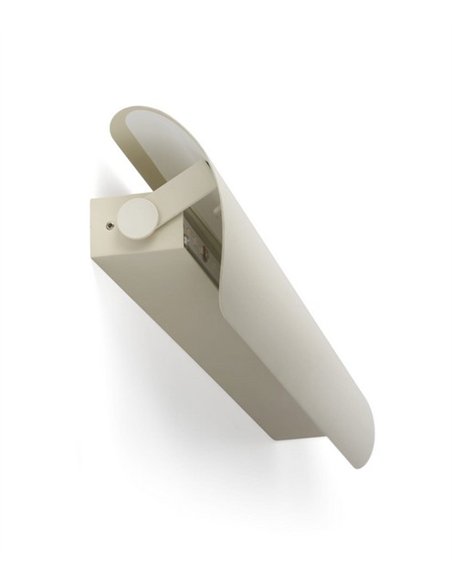 Aplique de pared Novo - Faro - Lámpara minimalista abatible en 3 posiciones