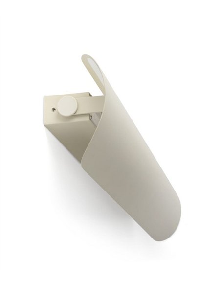 Aplique de pared Novo - Faro - Lámpara minimalista abatible en 3 posiciones