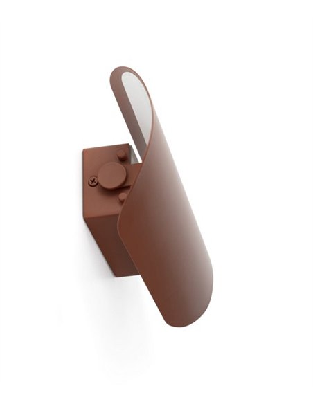 Aplique de pared Novo - Faro - Lámpara minimalista abatible en 3 posiciones