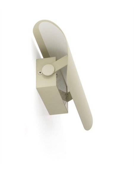 Aplique de pared Novo - Faro - Lámpara minimalista abatible en 3 posiciones