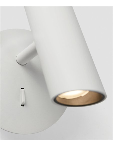 Aplique de pared Leo - Faro - Lámpara de lectura, orientable