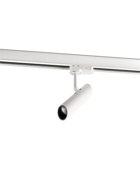 Proyector de carril trifásico Leo - Faro - Foco orientable LED