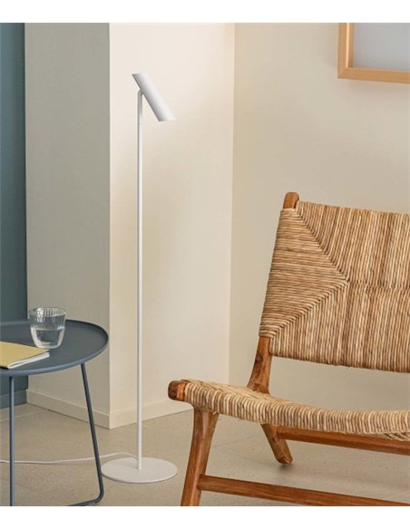 Lámpara de pie Leo - Faro - Lámpara con foco orientable
