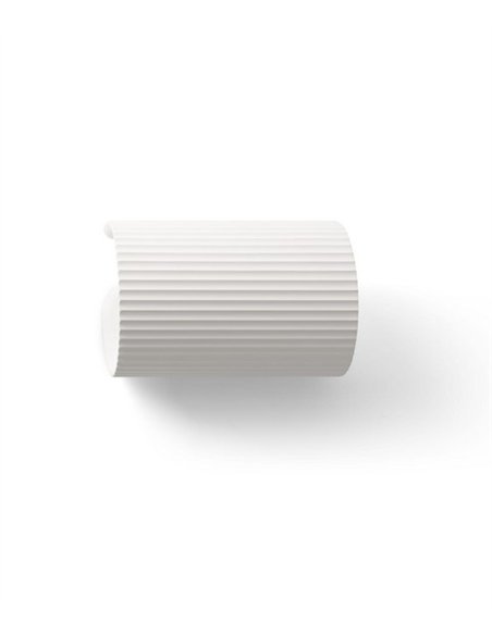 Aplique de pared Trama - Faro - Lámpara de yeso, luz unidireccional o bidireccional