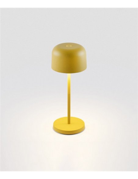 Lámpara de mesa portátil Mavis - Faro - Lámpara de exterior tátcil y regulable