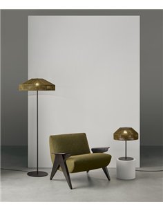 Lámpara de mesa Olivia - Massmi - Lámpara decorativa de cuerda trenzada 2