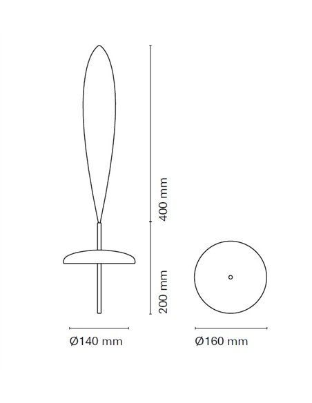 Lámpara portátil Porte - Nexia - Lámpara de exterior colgante
