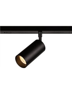 Foco de carril 48V Mini Spotlight - Nexia - Proyector orientable negro 2