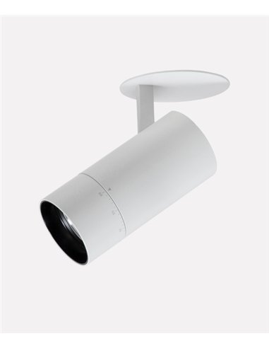 Proyector de techo empotrable Owwl - Nexia - Foco orientable con zoom ajustable 20º-60º