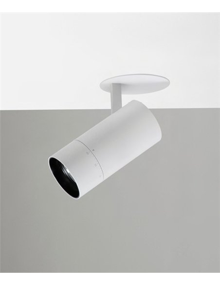 Proyector de techo empotrable Owwl - Nexia - Foco orientable con zoom ajustable 20º-60º