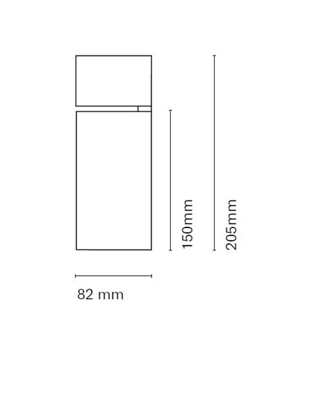 Proyector de techo Sutil Surface - Nexia - Foco LED blanco o negro