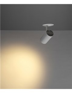 Proyector de techo empotrable Sutil - Nexia - Foco orientable LED