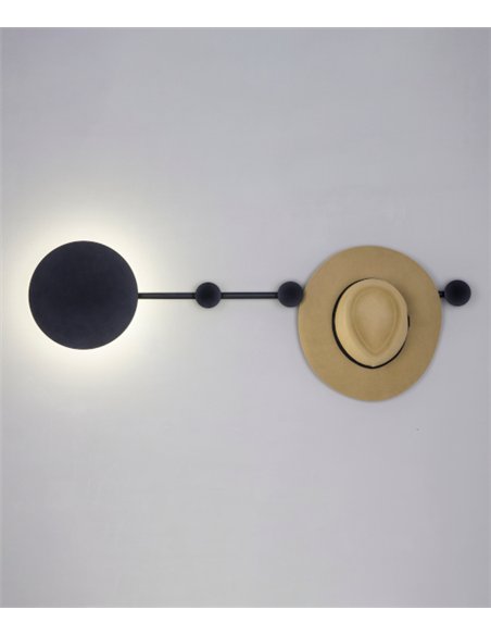 Aplique perchero Han - Faro - Lámpara de pared LED