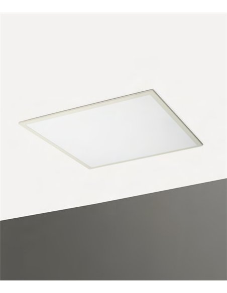 Panel de techo Pixel - Nexia - Diseño cuadrado, blanco