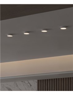 Lámpara de techo empotrable Bumpy - Nexia - Foco redondo LED, Ø 6.1 cm 