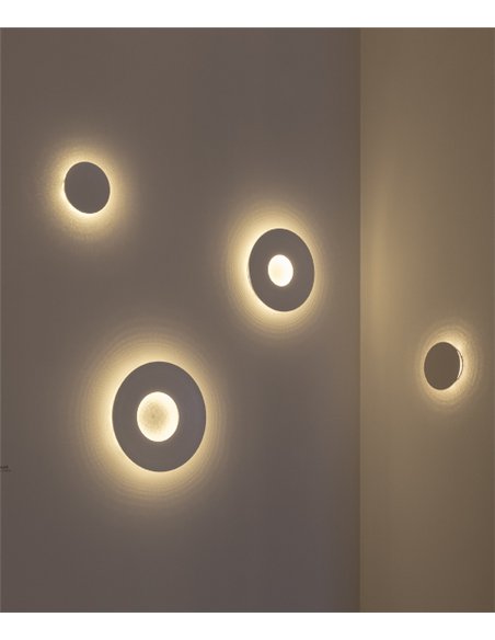 Aplique de pared Umbra Round - a-emotional light - Lámpara minimalista redonda