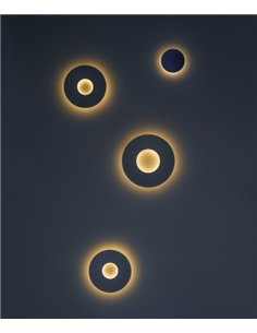 Aplique de pared Umbra Round - a-emotional light - Lámpara minimalista redonda