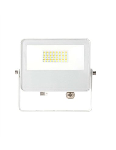 Lámpara de suelo de exterior Zas Square – Beneito & Faure – Moderna estaca LED 3000K, Lámpara para iluminar jardines