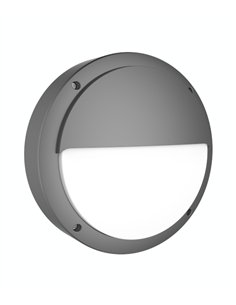 Aplique de pared Middle - Iberlamp - Diseño moderno redondo, antracita 2