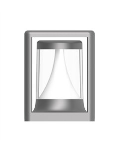 Baliza y sobremuro de exterior Terra - Iberlamp - Diseño de antracita LED 2