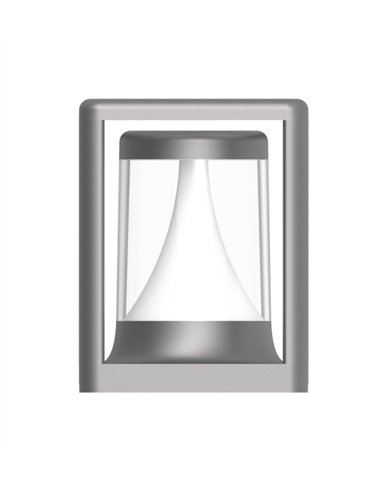 Baliza y sobremuro de exterior Terra - Iberlamp - Diseño de antracita LED