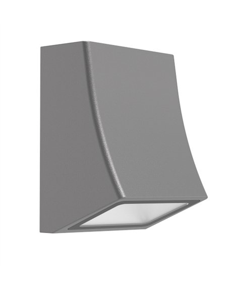 Aplique de pared Slide - Iberlamp - Lámpara de exterior antracita