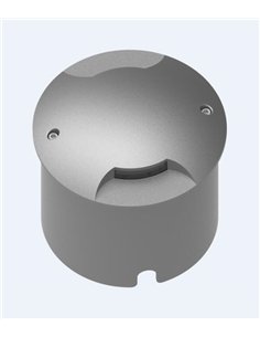 Empotrable de suelo de exterior Mijas - Iberlamp - Lámpara LED redonda Ø 16 cm 2