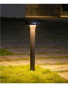 Lámpara baliza de exterior Arena - Iberlamp - Lámpara de aluminio