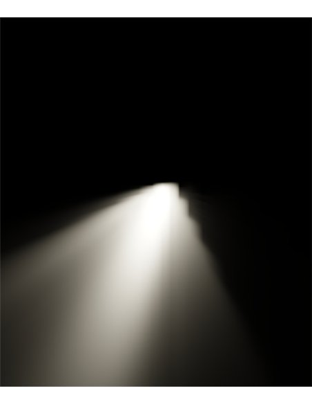 Empotrable de pared de exterior Nerja - Iberlamp - Diseño lineal antracita