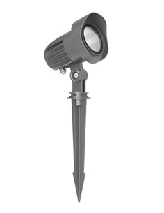 Proyector con piqueta Cobra - Iberlamp - Lámpara de exterior antracita