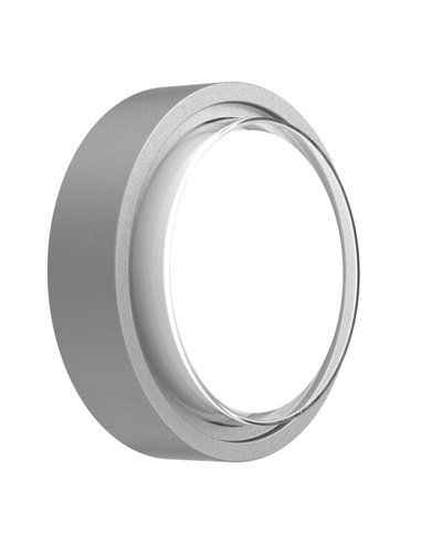 Aplique de pared Pilot - Iberlamp - Lámpara redonda de antracita