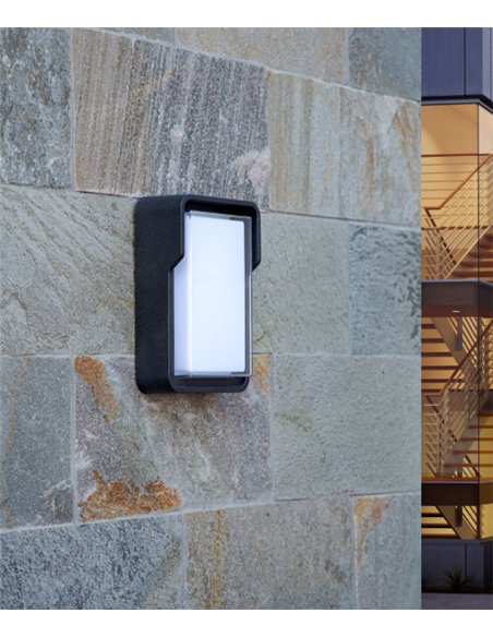 Lámpara de exterior Pilot - Iberlamp - Iluminación ambiental, gris antracita