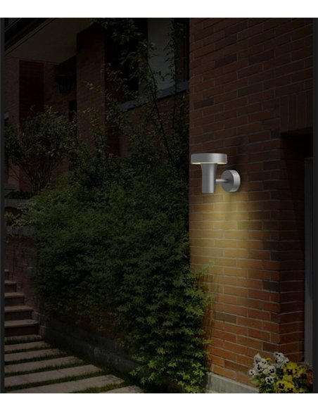 Aplique de exterior Arena - Iberlamp - Lámpara moderna antracita