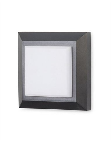 Aplique de pared de exterior Kairo - FORLIGHT - Lámpara cuadrada LED