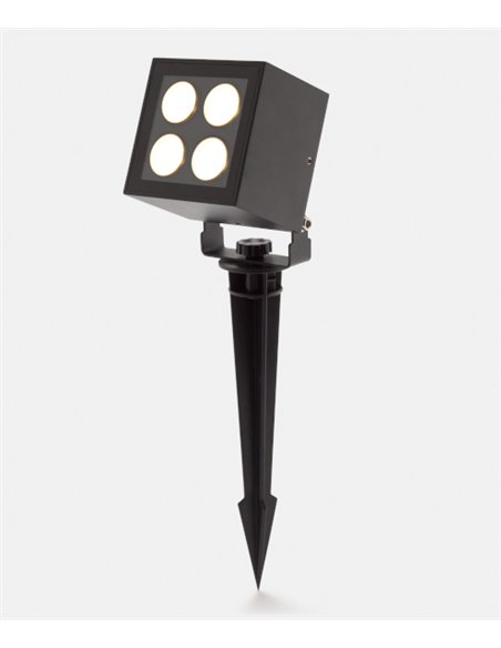 Proyector de exterior Crest - FORLIGHT - Lámpara con estaca negra