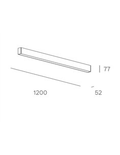 Lámpara de techo Ilo - FORLIGHT - Lámpara lineal 120 cm 2