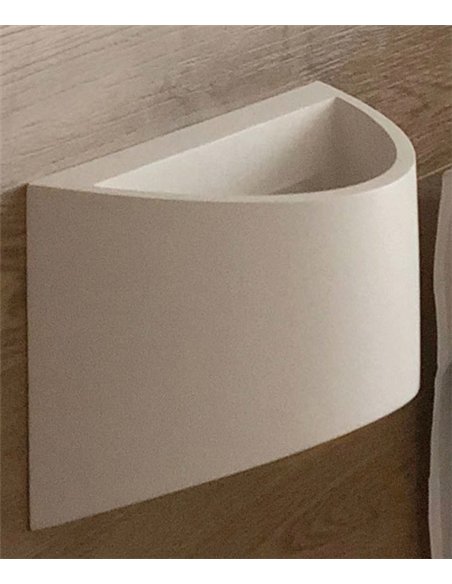 Aplique de Pared Dana - ACB - Aplique decorativo en escayola blanca