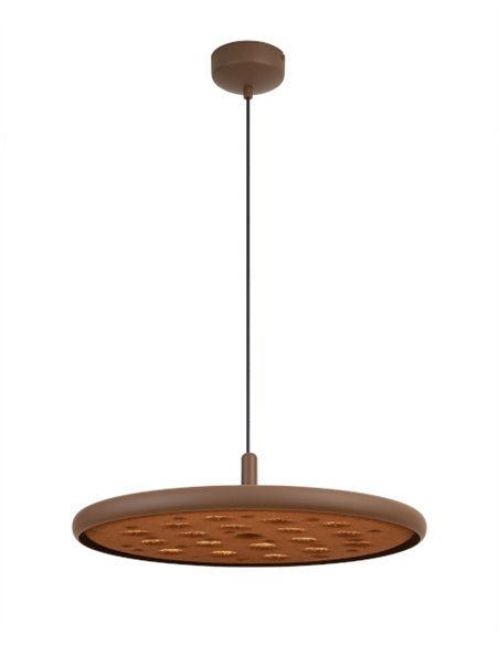 Lámpara colgante Acustic - Mantra - Lámpara acústica con pantalla PET