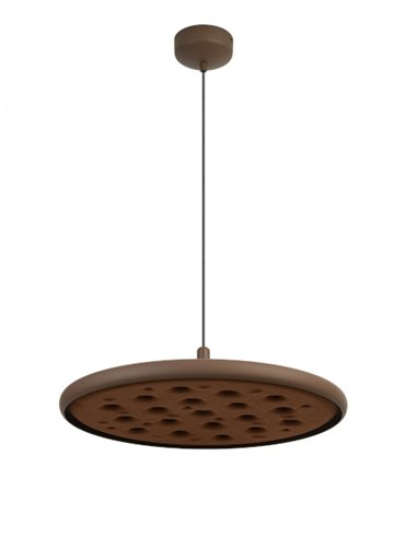 Lámpara colgante Acustic - Mantra - Lámpara acústica con pantalla PET