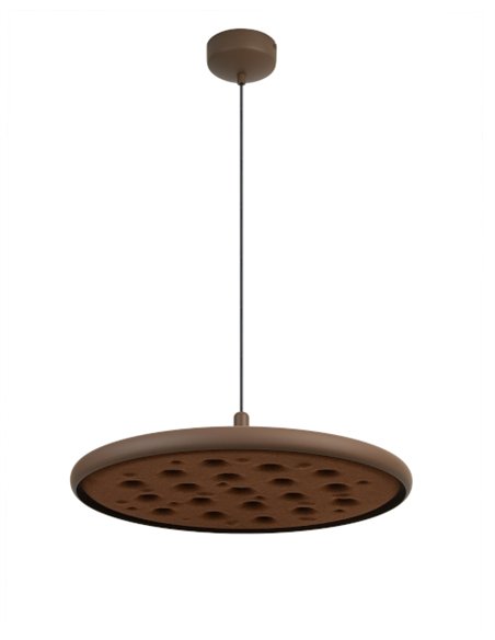 Lámpara colgante Acustic - Mantra - Lámpara acústica con pantalla PET